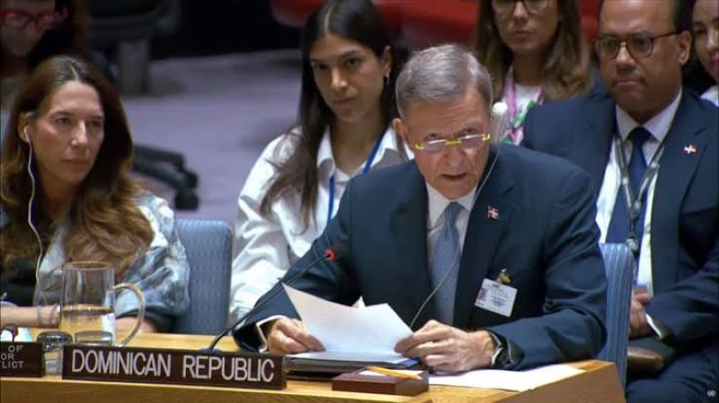 Roberto Álvarez pide a la ONU acelerar el despliegue de la Fuerza de Supresión de Pandillas en Haití