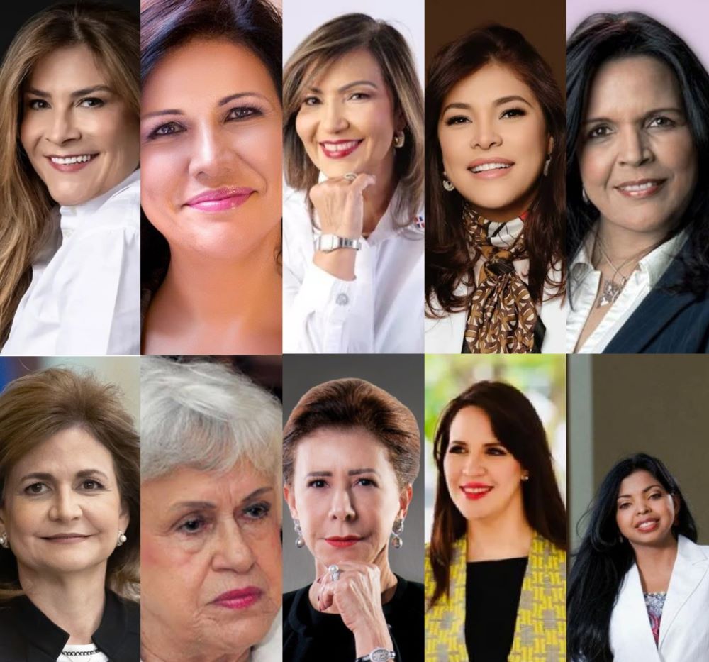 Estudio sobre la realidad política dominicana identifica a diez mujeres con alto perfil presidencial