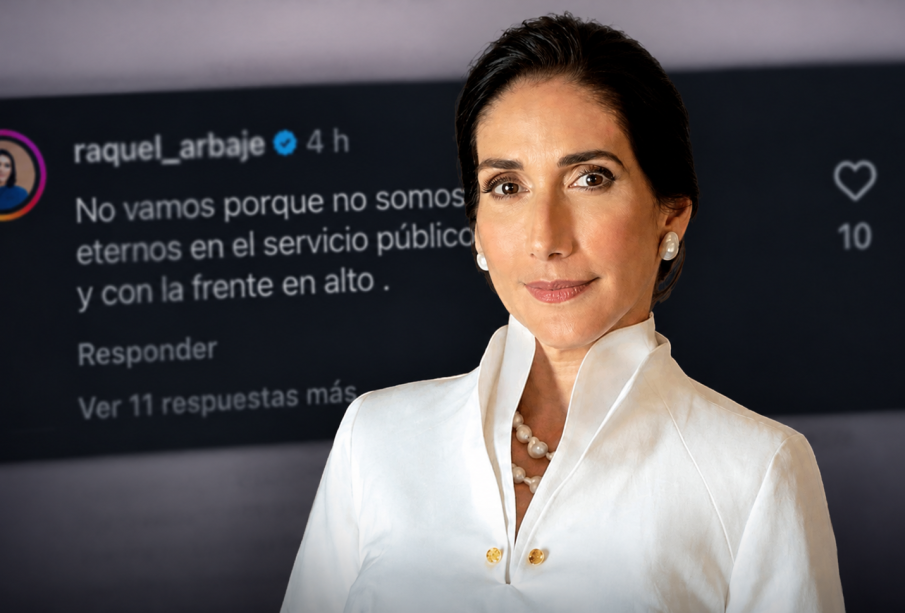 Raquel Arbaje responde a crítico en redes: “No vamos porque no somos eternos en el servicio público y con la frente en alto”