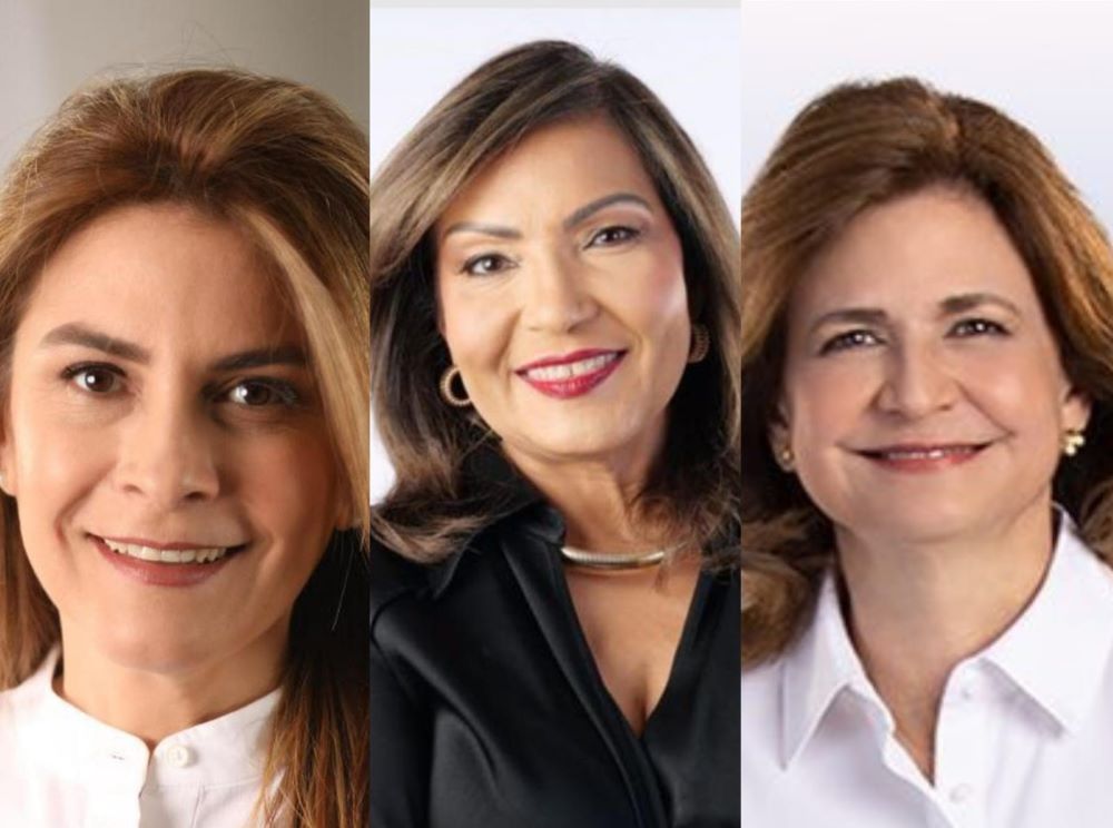 Las cinco mujeres presidenciables del PRM: Carolina Mejía, Geanilda Vásquez  y Raquel Peña encabezan un liderazgo femenino en ascenso