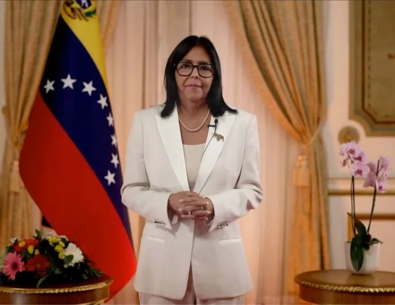 Delcy Rodríguez promete elecciones en Venezuela con una autoridad «renovada» pero sin precisar una fecha